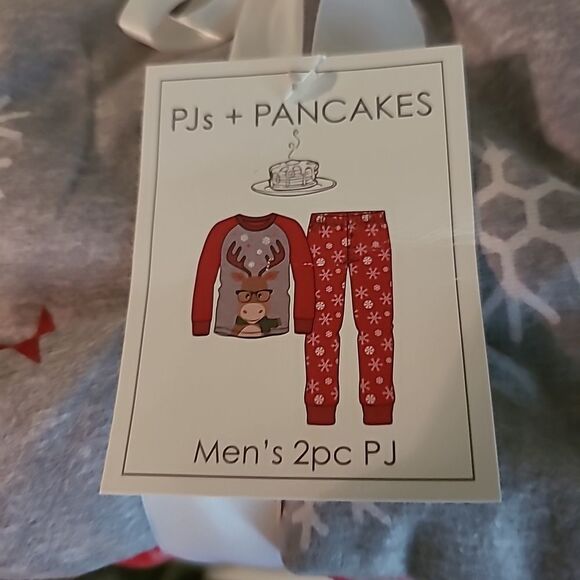 PJs + Pancakes  Men's 2pc PJ - Picture 2 of 5